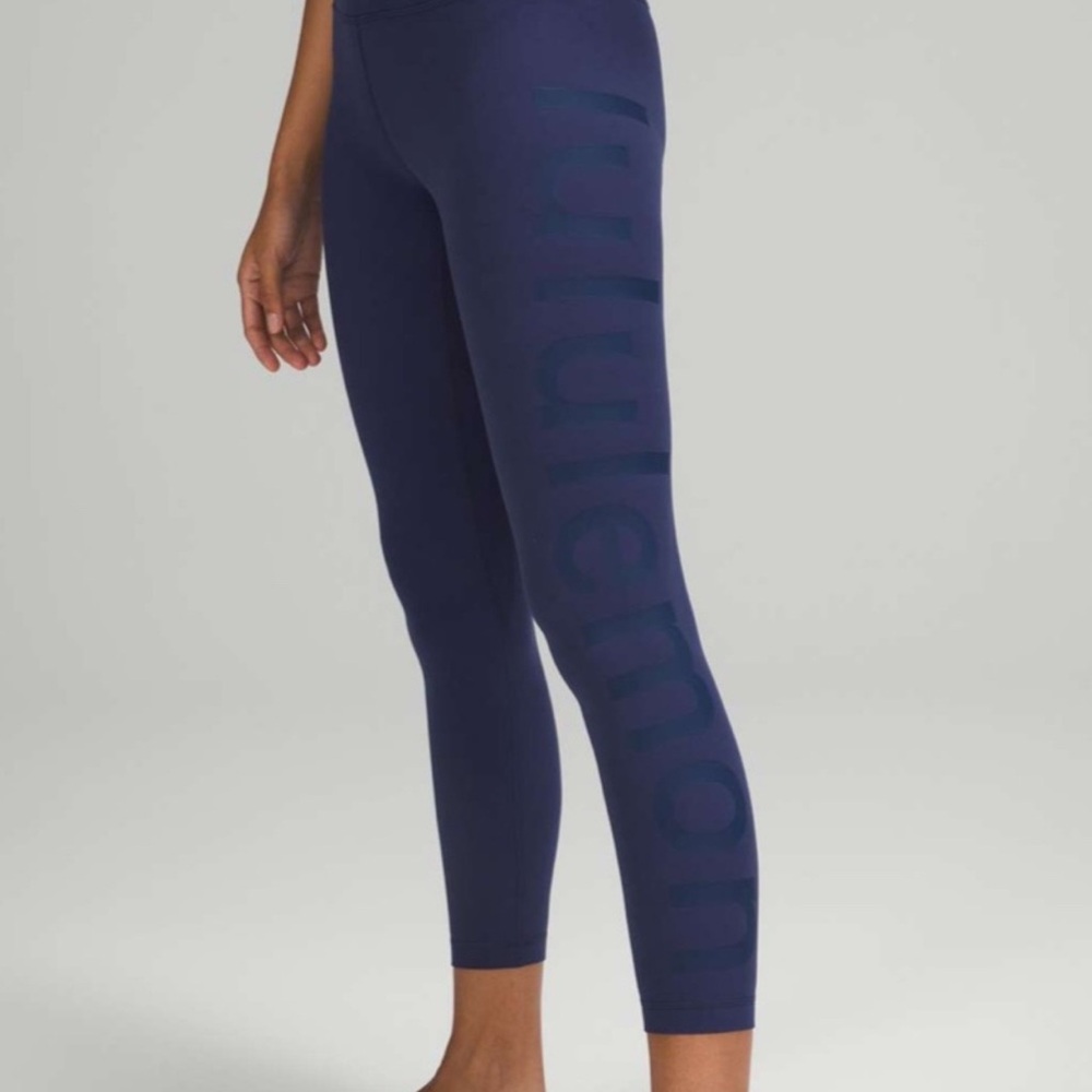 Navy Blue Leggings lululemon align 4